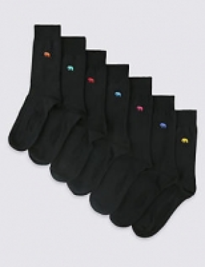 7 Pairs of Cotton Rich Socks 16.00 €