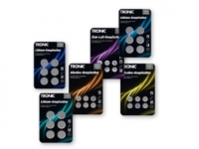 TRONIC® Coin Cell Battery Assortment