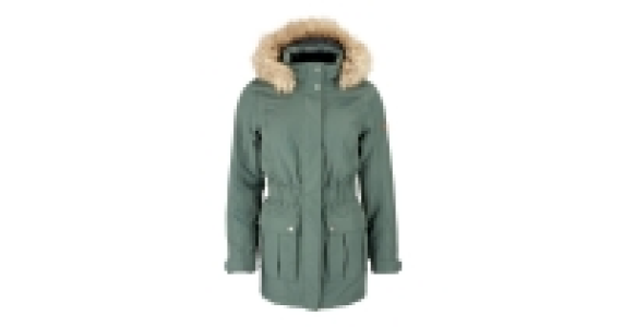 Ladies Olive Parka Jacket