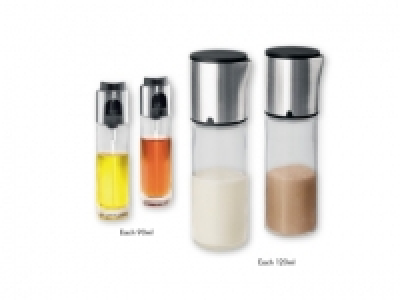 ERNESTO® Vinegar & Oil Sprayer/ Sugar and Cream Set
