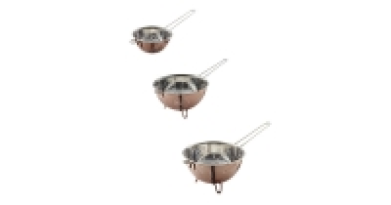 Copper Colander Set 3-Pack