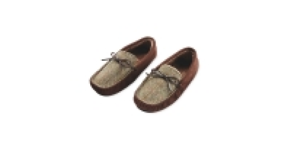 Mens Brown Harris Tweed Moccasins 9.99&nbsp;&euro;