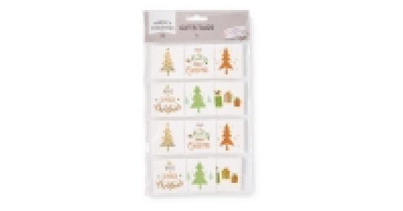 Candy Christmas Gift Tags