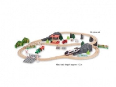 PLAYTIVE JUNIOR® Wooden Train Set 19.99 €