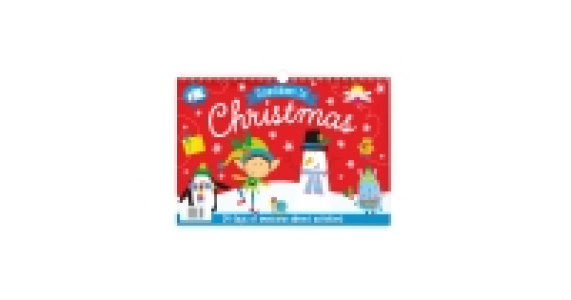 Red Christmas Advent Activity Book