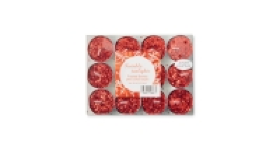 Frosted Berries Glitter Tealights