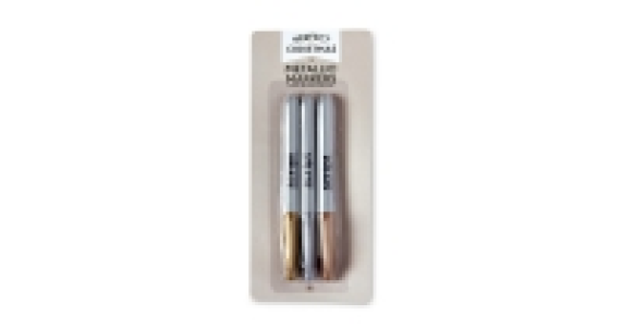 Metallic Markers 3 Pack