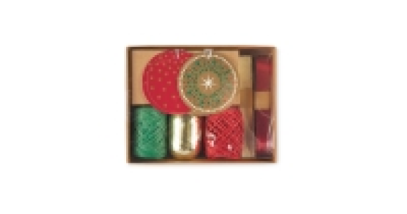 Red Luxury Gift Wrap Set