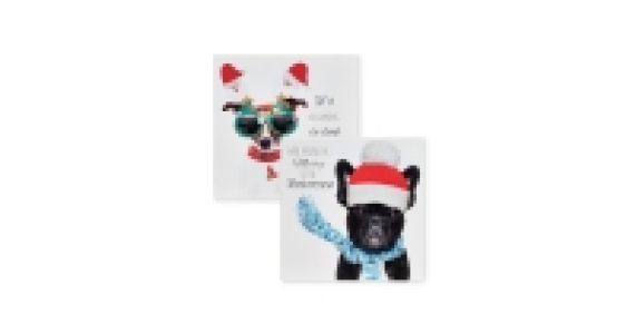 Cute Animal Mini Christmas Cards