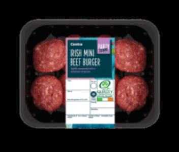 Centra Irish Mini Beef Burger Party Food