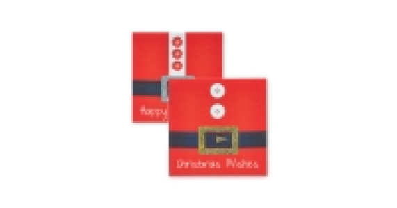 Santas Belt Mini Christmas Cards 1.99 €