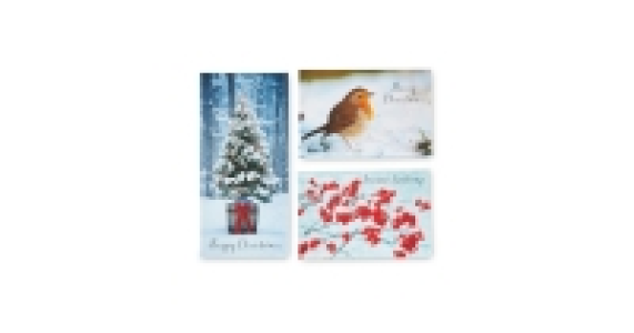 Robin Assorted Christmas Cards