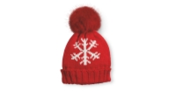 Snowflake Christmas Beanie Hat