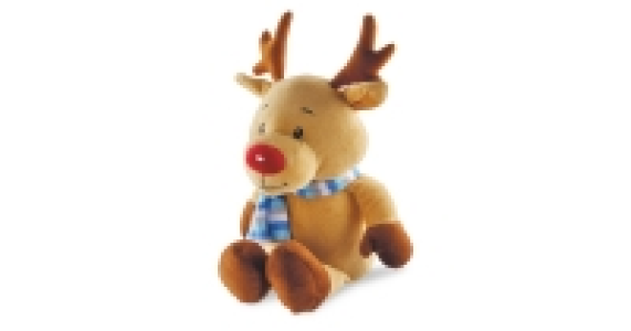 Aldi  Soft Reindeer Christmas Toy