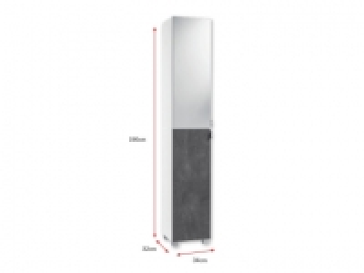 LIVARNO LIVING® Tall Bathroom Wall Cabinet