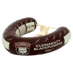 Clonakilty Pudding Printed Casing Rings Black (420 Grams)