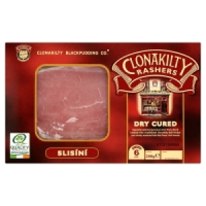Clonakilty Rashers Traditional Dry Cure (200 Grams)