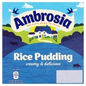 Ambrosia Creamed Rice 4 Pack (125 Grams)