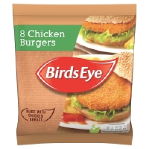 Birds Eye Chicken Burgers 8 Pack (400 Grams)