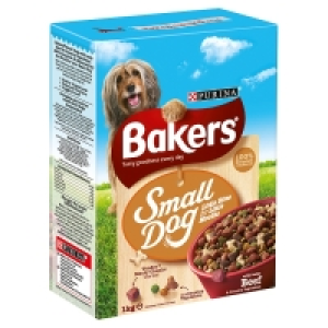 Bakers Small Dog Beef and Vegetable Dry Food (1 Kilogram)