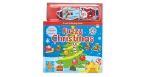 Fuzzy Christmas Soft Felt Play Book