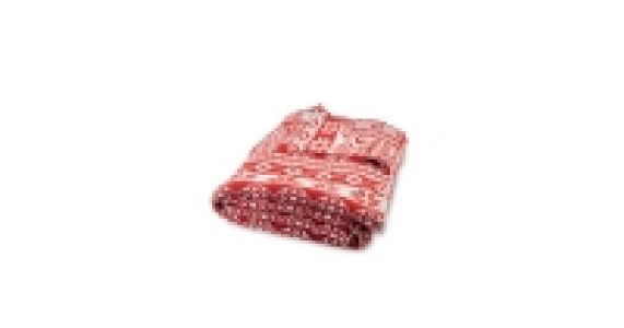 Nordic Red Knitted Throw 24.99 €