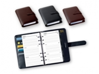 United Office® Leather Look Personal Organiser