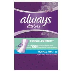 Always Dailies Liner Normal (32 Piece) 2.00&nbsp;&euro;