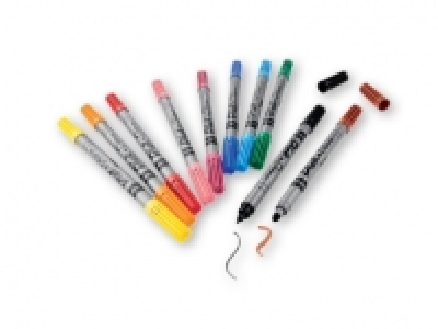 UNITED OFFICE KIDS® Double-Ended Felt-Tip Pens
