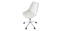 Aldi  White Premium Office Chair
