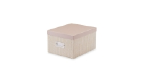 Striped Medium Stationery Box