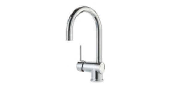 Curved Kitchen Mixer Tap