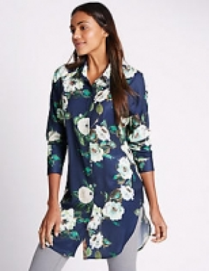 Floral Print Long Sleeve Shirt 37.00 €