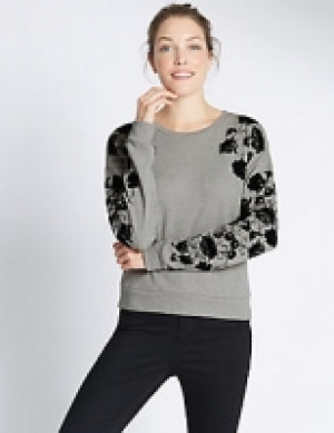 Pure Cotton Crew Neck Sweatshirt 20.00 €