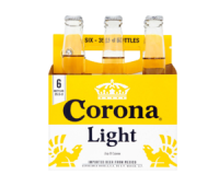 Centra  Corona Light Bottle 6 Pack 330ml