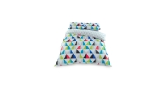 Pyramid Printed Double Duvet Set