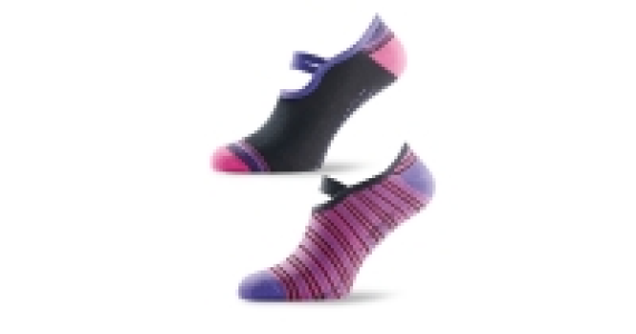 Black Stripe Pilates Socks
