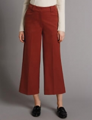 Wide Leg Cropped Trousers 65.00 €