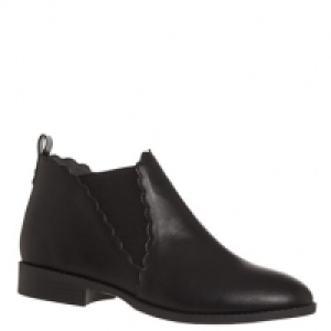 Scallop Top Ankle Boot