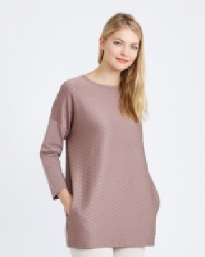 Gallery Wavy Pattern Long Top