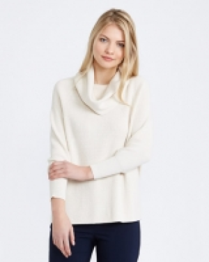 Gallery Long-Sleeved Cowl-Neck Jumper