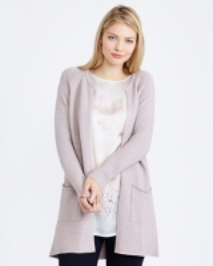 Gallery Ottoman Rib Cardigan
