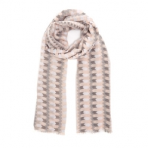Geo Print Scarf