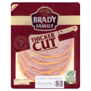 Brady Family Thick Cut Ham Hand Crumbed (140 Grams) 3.00&nbsp;&euro;