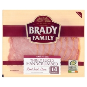 Brady Ham Thinly Sliced Crumbed Family Pack (140 Grams)
