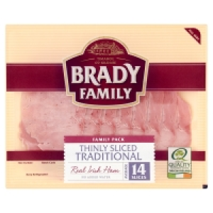Brady Ham Thinly Sliced Traditional Family Pack (140 Grams)