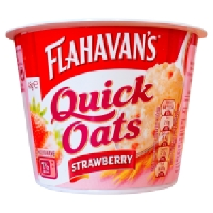 Flahavans Quick Oats Portable Strawberry (46 Grams) 0.47&nbsp;&euro;