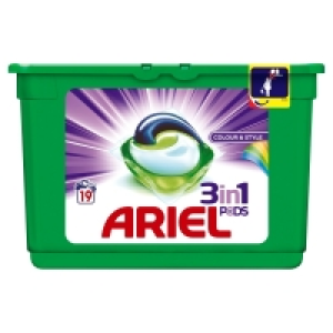 Ariel Pods Liquitabs Tub Colour (19 Piece)