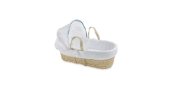 Blue Bear Moses Basket