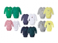 Lidl  LUPILU® Baby Long-Sleeved Bodysuits